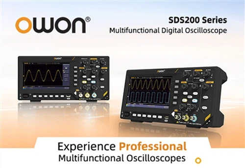 OWON avduker den nye digitale oscilloskop SDS200-serien på inngangsnivå!